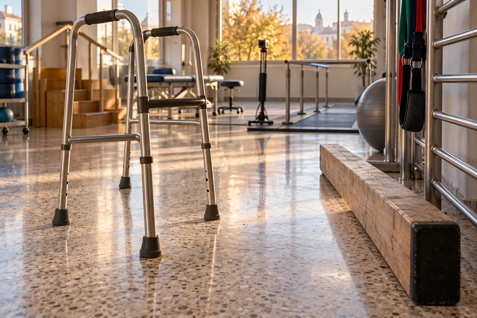 Evaluación del riesgo de caídas: protocolo clínico y preparación de pruebas funcionales